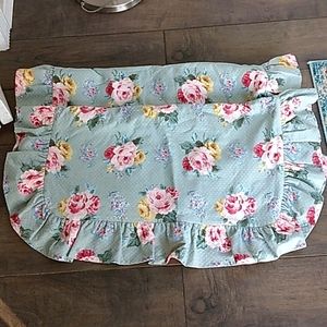 VINTAGE 90S RALPH LAUREN USA MADE!!! EURO PILLOW SHAMS 34LX34W